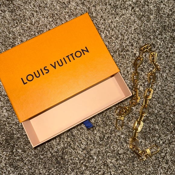 Louis Vuitton Gold Chain to go to PM Coussin purse (Chain only)